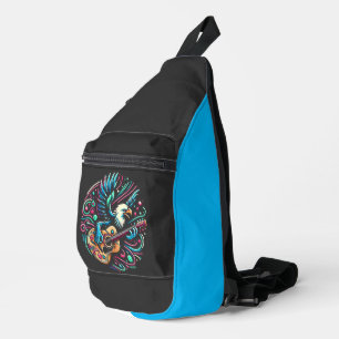 Friedliche Kreaturen am Tag der Weiden Erde Crossbody Bag