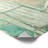 Friedliche Küste Poster (Ecke)