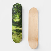 Friedliche Landebahn Skateboard (Vorderseite)