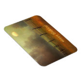 Friedliche Landschaft Birthday Magnet (Rechte Seite)