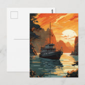 Friedliche Landschaft der Natur #10 Postkarte (Vorne/Hinten)