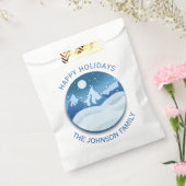 Friedliche Landschaft mit Frost Custom Geschenktütchen (Versiegelt)