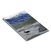 FRIEDLICHE LANDSCHAFT MIT RINDER NOTIZBLOCK (Rechte Seite)