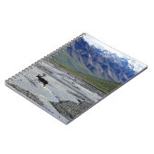 FRIEDLICHE LANDSCHAFT MIT RINDER NOTIZBLOCK (Linke Seite)