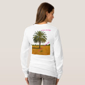 friedliche Landschaft T-Shirt (Schwarz voll)