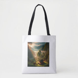 Friedliche Landschaft Tote Tasche