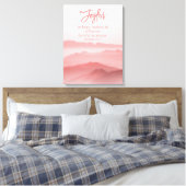 Friedliche Landschaftsbibel für Wasserfarben Leinwanddruck (Insitu (Schlafzimmer))