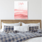 Friedliche Landschaftsbibel für Wasserfarben Leinwanddruck (Insitu (Schlafzimmer))