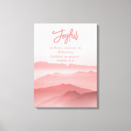 Friedliche Landschaftsbibel für Wasserfarben Leinwanddruck