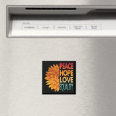 FRIEDLICHE LIEBE HOFFT GLEICHHEIT MAGNET (In Situ (Geschirrspüler))