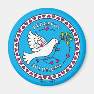 Friedliche Lösungen 1_Round Magnet 2,25"