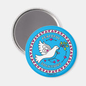 Friedliche Lösungen 1_Round Magnet 2,25" (Vorderseite/Rückseite)