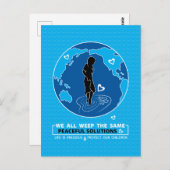 Friedliche Lösungen_ Postkarte (Vorne/Hinten)