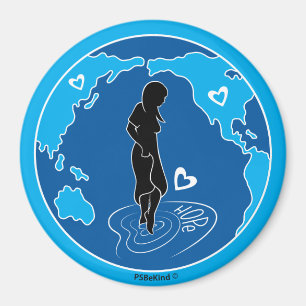 Friedliche Lösungen_Runder Magnet 3"