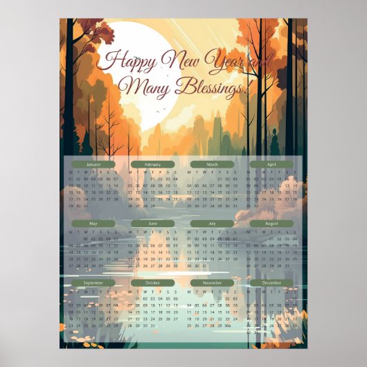 friedliche Lücke 2024 Poster (Vorne)