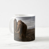 Friedliche Mammut-Verbindung Kaffeetasse (Vorderseite Links)