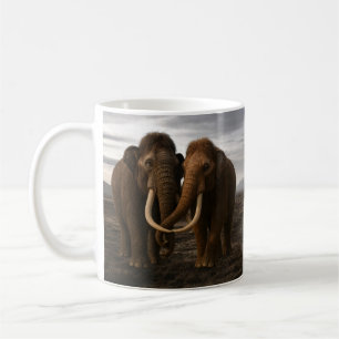 Friedliche Mammut-Verbindung Kaffeetasse