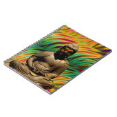 Friedliche Meditation von Buddha Prints Notizblock (Linke Seite)