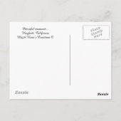 Friedliche Momente... Postkarte (Rückseite)