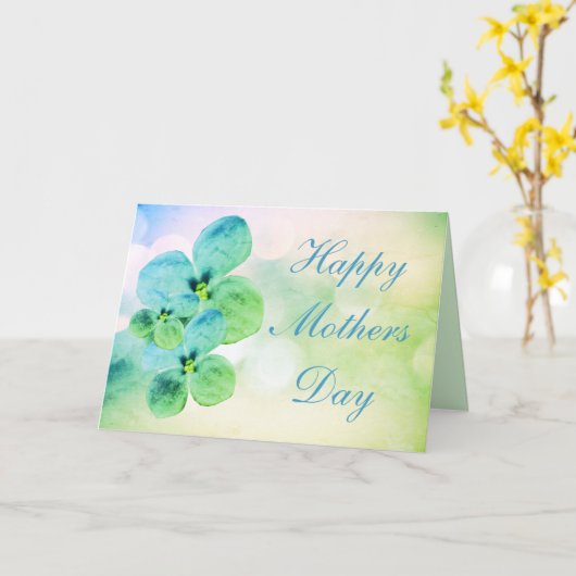 Friedliche Muttertagskarte Karte (Gelbe Blume)