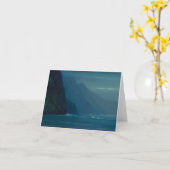 Friedliche Na'Pali Küste - Anmerkungs-Karte Karte (Gelbe Blume)