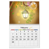Friedliche Natur Kalender (Feb 2027)
