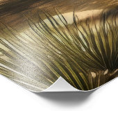 Friedliche Oase Fotodruck (Ecke)