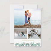 Friedliche Olive Brasserie - Urlaubskarte Ankündigung (Rückseite)