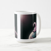 Friedliche Orbit - Kosmische Tasse (VorderseiteRechts)
