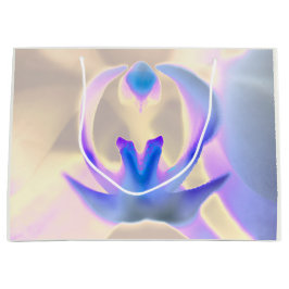 Friedliche Orchid Design Geschenktasche Große Geschenktüte
