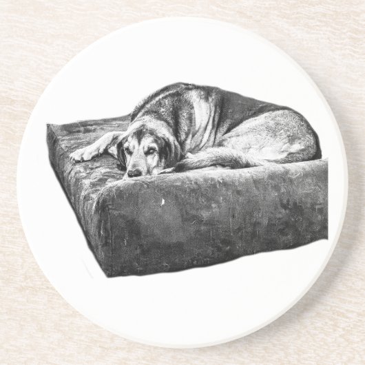 Friedliche Pause Getränkeuntersetzer (Vorne)