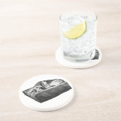 Friedliche Pause Getränkeuntersetzer (Seite)