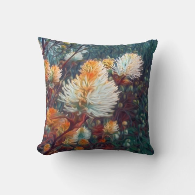 "Friedliche Perlen" Kissen (Vorderseite)