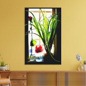 Friedliche Pflanze Leinwanddruck (Insitu (Wohnzimmer))