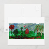 Friedliche Postkarte (Vorne/Hinten)