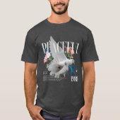 Friedliche Printwerbung T-Shirt (Vorderseite)