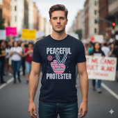 Friedliche Protest-Erklärung - Anwalt für Veränder T-Shirt