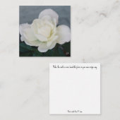 Friedliche Rose Mitteilungskarte (Vorne/Hinten)