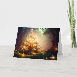 Friedliche Ruhe Schöne Frohe Weihnachtsgrüße Feiertagskarte