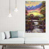 Friedliche Schönheit der Natur Poster