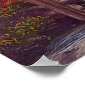 Friedliche Schönheit der Natur Poster (Ecke)