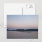 Friedliche Seenlandschaft Postkarte (Vorne/Hinten)