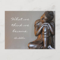 Friedliche silberne Buddha-Worte der Weisheit wied