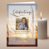 Friedliche Sonnenuntergang Beerdigung vor Ort Programm