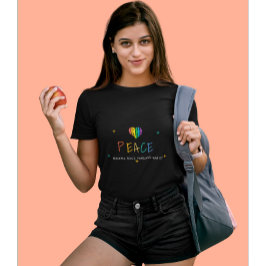 Friedliche Soule, Furchtlose Herzen | Liebe des Fr T-Shirt