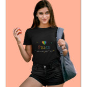 Friedliche Soule, Furchtlose Herzen | Liebe des Fr T-Shirt