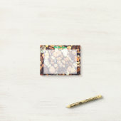 Friedliche Steine Post-it Klebezettel (Auf Schreibtisch)