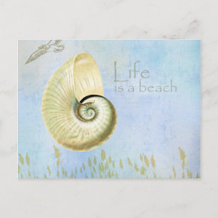 Friedliche Strand II Postkarte