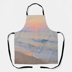 Friedliche Strandsonne Ozean-Glühen Schürze