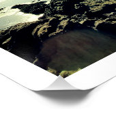 Friedliche Summer Beach FotoCollage Poster (Ecke)